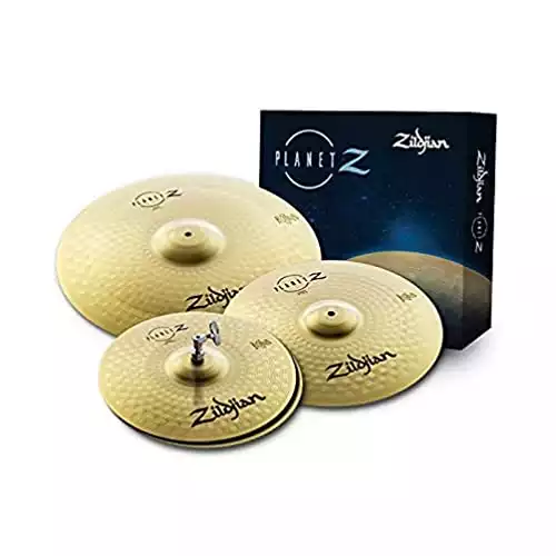 Zildjian Planet Z Complete Cymbal Pack, 14" Pair, 16", 20" (ZP4PK)